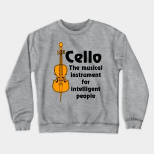 Intelligent Cello Crewneck Sweatshirt